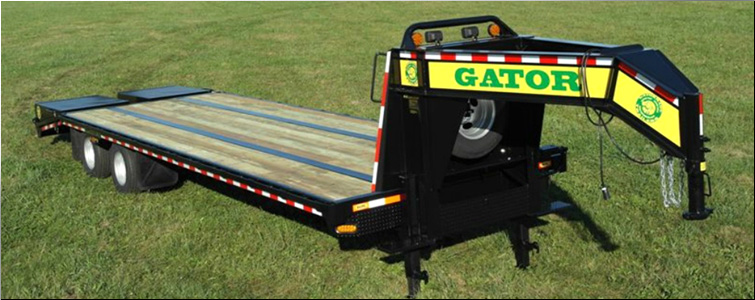 GOOSENECK TRAILER 30ft tandem dual - all heavy-duty equipment trailers special priced  Houston County, Tennessee